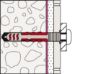 Afbeeldingen van fischer Waterdichte plug met schroef DuoSeal 6 x 38
