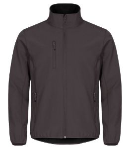 Afbeeldingen van Clique Softshell Jacket donker grijs