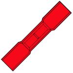 Afbeeldingen van KLEMKO Kabelschoen geisoleerd waterdicht HSK1525SK rood