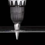 Afbeeldingen van RUKO Conische plaatborenset in de maten 1, 2, 3 en 1 bus snijspray met 20 ml inhoud in polystyreen koffer - 4 stuks. 101