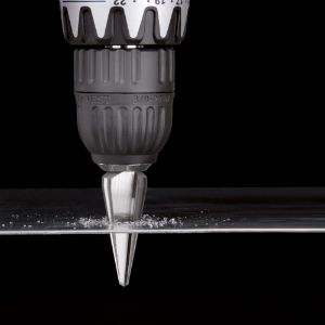 Afbeeldingen van RUKO Conische plaatborenset in de maten 1, 2, 3 en 1 bus snijspray met 20 ml inhoud in polystyreen koffer - 4 stuks. 101