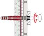 Afbeeldingen van fischer Waterdichte plug met schroef DuoSeal 6 x 38