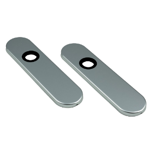 Afbeeldingen van Oxloc Kortschild Ovaal Blind Alu F1 Model Parijs. Afmeeting 180x41mm.