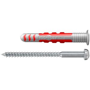 Afbeeldingen van fischer Waterdichte plug met schroef DuoSeal 6 x 38