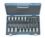 Afbeeldingen van GEDORE Dopsleutel-schroevendraaierset 1/2" 15-delig IN 19 LKM