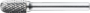 Afbeeldingen van Phantom HM Stiftfrees model C, cilindrisch, ronde kop 41.530 8mm