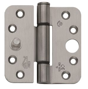 Afbeeldingen van BSW Scharnier V RD 818 STD, veiligheidsscharnier allround, 89 x 89 x 3 mm, SKG3, RVS