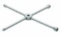 Afbeeldingen van GEDORE Kruissleutel tbv personen- en vrachtwagens 28 PR 17 x 19 x 21 x 24mm