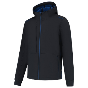 Afbeeldingen van TRICORP WORKWEAR Softshell Capuchon Accent 402705 marine 4XL