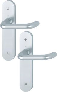 Afbeeldingen van HOPPE Deurkrukgarnituur Paris 138L/3056RF-3 blind F1