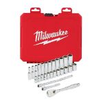 Afbeeldingen van MILWAUKEE® Ratel en- doppensets Ratchet + Socket Set