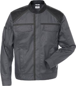Afbeeldingen van FRISTADS Jack 4555 STFP Grijs/zwart 4XL
