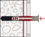 Afbeeldingen van fischer Waterdichte plug met schroef DuoSeal 6 x 38