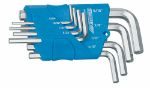 Afbeeldingen van GEDORE Stiftsleutelset tbv binnenzeskant-schroeven H 42-88 A 5/64 - 5/16 8 delig