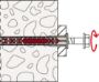 Afbeeldingen van Fischer Constructieplug met zeskantschroef DuoXpand FUS 10 x 140