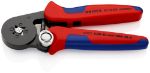 Afbeeldingen van KNIPEX Zelfinstellende krimptang voor adereindhulzen, met zij-invoering 180mm 97 53 04 SB