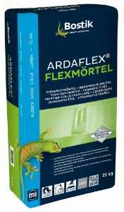Afbeeldingen van Bostik Tegelpoederlijm Ardaflex Flexmortel grijs 5 Kg