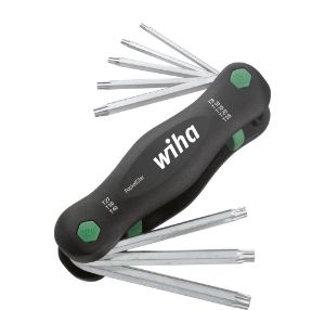 Afbeeldingen van Wiha Multitool PocketStar TORX® 8-delig SB-versie met euroslot ophanger 363P