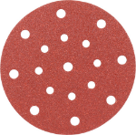 Afbeeldingen van Kelfort klitschuurschijf 150mm rood (10)