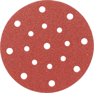 Afbeeldingen van Kelfort klitschuurschijf 150mm rood (10)