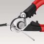 Afbeeldingen van KNIPEX Staaldraadschaar, gesmeed 190mm