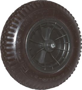 Afbeeldingen van Kelfort Kruiwagenwiel zwart kunststof