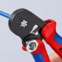 Afbeeldingen van KNIPEX Zelfinstellende krimptang voor adereindhulzen, met zij-invoering