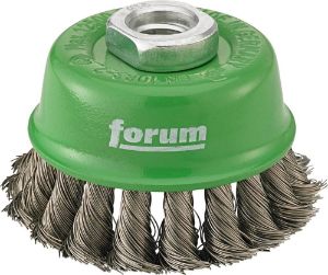 Afbeeldingen van FORUM Komborstel, roestvast staaldraad, getordeerd M14 65x0.35mm