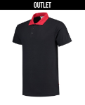 Afbeeldingen van TRICORP CASUAL Poloshirt Contrast Outlet 201004 navy/rood 2XL
