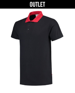 Afbeeldingen van TRICORP CASUAL Poloshirt Contrast Outlet 201004 navy/rood L