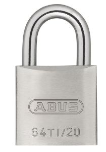 Afbeeldingen van ABUS Hangslot Titalium 64TI  breedte 20 mm, hoogte 34.5 mm