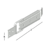 Afbeeldingen van GB Eierkistsluiting C, vlak 75x18mm verzinkt