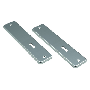 Afbeeldingen van Oxloc Kortschild Recht Geen krukgat SL56 Alu F1 Model Roubaix. Afmeting 180x41 mm.