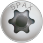 Afbeeldingen van SPAX Spaanplaatschroef, bolverzonken kop, t20, rvs a2, 4.0 x 45 mm