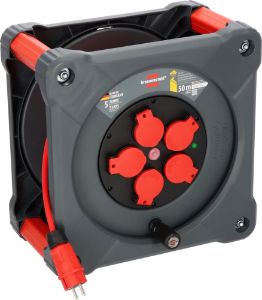 Afbeeldingen van Brennenstuhl Professional Kabelhaspel Cube 5-voudig KA5110 5 IP44, 50 meter H07BQ-F 3G1,5
