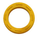 Afbeeldingen van Sleutelkenring 25 mm pvc blauw