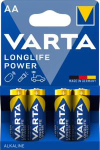 Afbeeldingen van Varta Batterij Longlife Power AA 1.5 V (4)