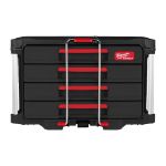 Afbeeldingen van Milwaukee gereedschapskoffer met 4 lades