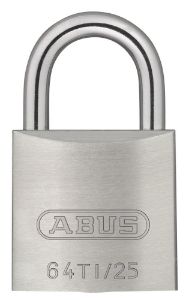 Afbeeldingen van ABUS Hangslot Titalium 64TI breedte 25 mm, hoogte 41.5 mm