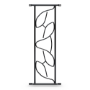 Afbeeldingen van Siertralie Deco 2, 25 x 82.5 cm, op de dag, zwart