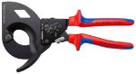 Afbeeldingen van KNIPEX Kabelschaar, (ratelprincipe) 280