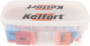 Afbeeldingen van Kelfort Assortimentsdoos kunststof uitvulplaatjes Maten 1-10mm. Doos à 200st in de mix