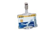 Afbeeldingen van Durable Pasjeshouder met clip 54 x 85 mm, 811819