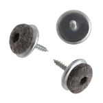Afbeeldingen van Deltafix Meubelglijders Vilt met Schroef Luxe 20mm