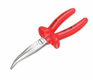 Afbeeldingen van GEDORE VDE-Telefoontang met doop-isolatie, gebogen VDE 8132 AB 160mm