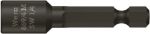 Afbeeldingen van Wera Dopbit magnetisch, voor buitenzeskant-schroeven, duims 869/4 M 1/4x50mm