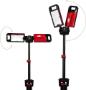 Afbeeldingen van Kelfort Werklamp Tripod 2x30w led 5000 lumen