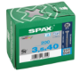Afbeeldingen van SPAX glaslatschroef, 3.5 x 40 mm, rvs