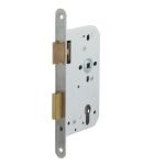 Afbeeldingen van Nemef Deurslot, fluisterdagschoot 649/66 PC72 60 mm zwengeldagslot Links