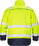 Afbeeldingen van FRISTADS High Vis Winterjack Klasse 3 444 PP geel-donkerblauw XL